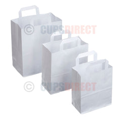 White Paper Bags - SOS Handle Range