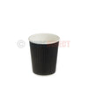 Black Ripple Hot Cup Range 8oz (CD7861)