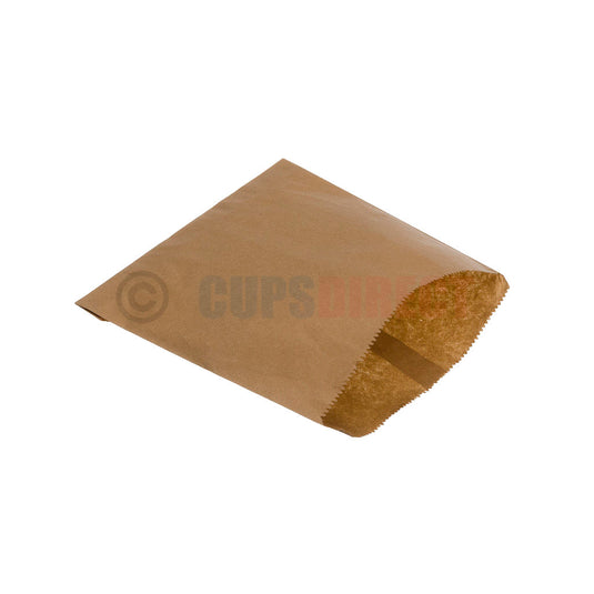 Small brown kraft paper bag