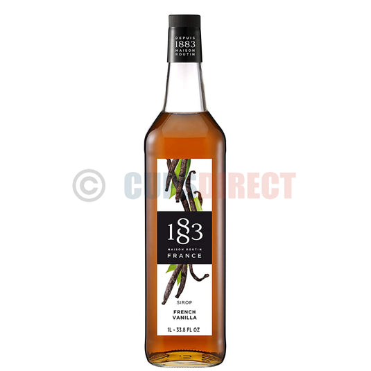 Maison Routin 1883 vanilla syrup bottle from the classic syrup range