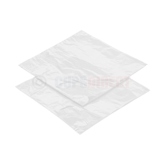 Medium film fronted white paper bag with clear window