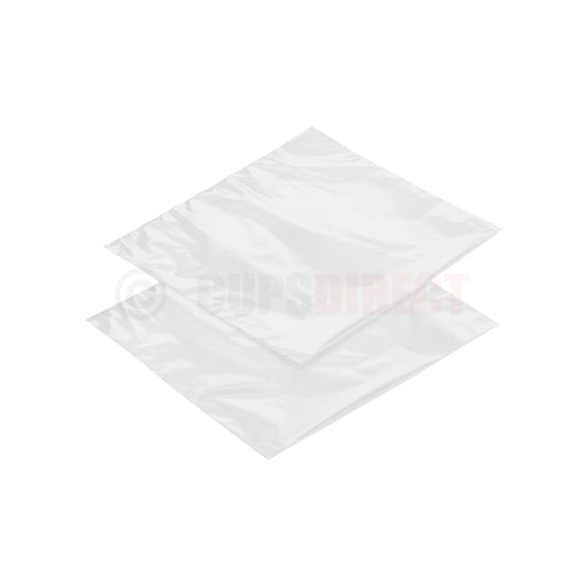 Small film fronted white paper bag with clear window