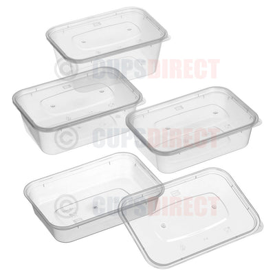 HD microwavable food containers with lids range