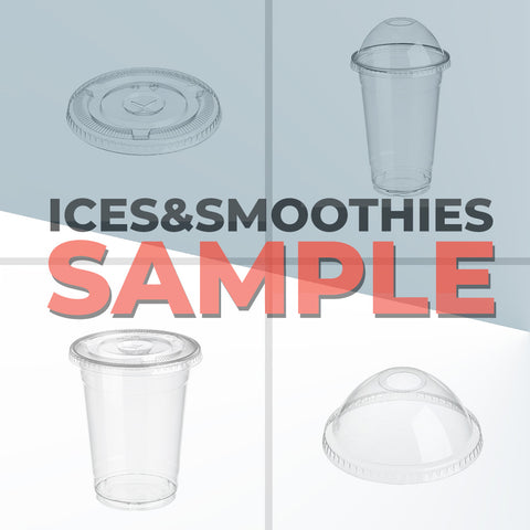 Ices & Smoothie Cup Samples