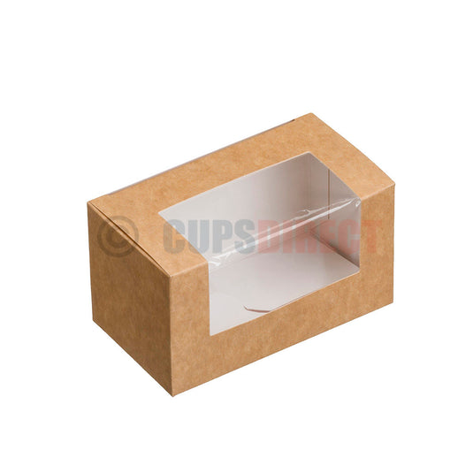 Kraft bloomer sandwich box suitable for thick-cut bread and rolls