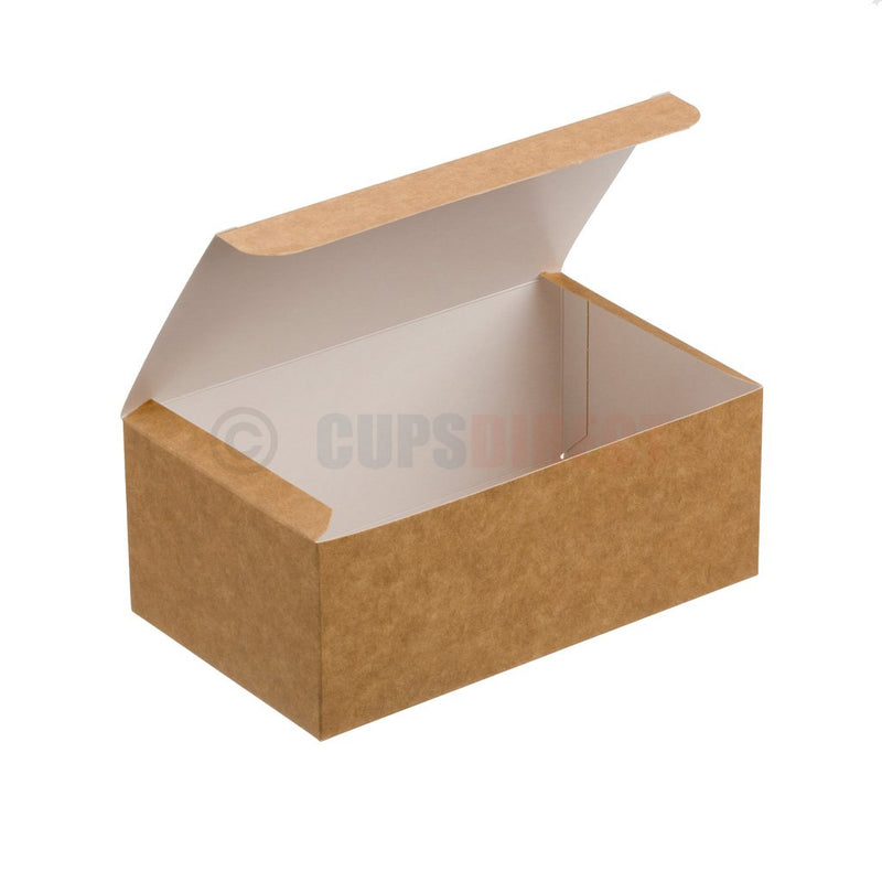 Load image into Gallery viewer, Medium kraft chicken meal box ideal for regular takeaway portions
