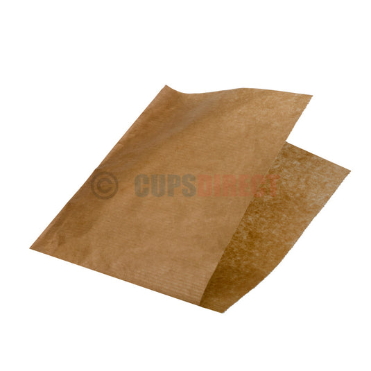 Kraft greaseproof brown paper bags