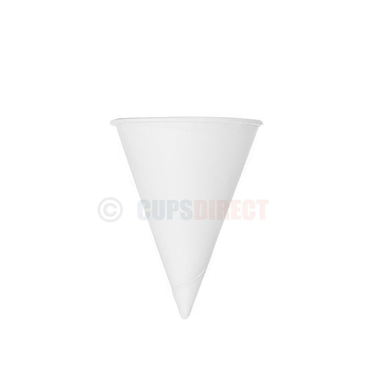 4oz Paper Drinking Water Cone Cups