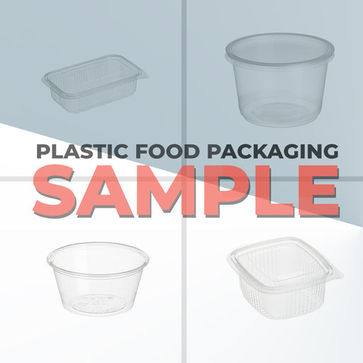 Plastic Food Packaging Samples