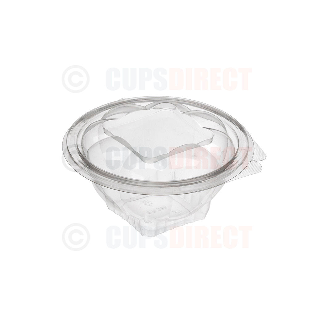 500ml Clear Plastic Salad Bowls  Recycled plastic salad bowls and
