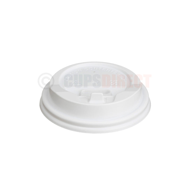 Load image into Gallery viewer, Siplock white hot drink cup lid suitable for 8oz cups
