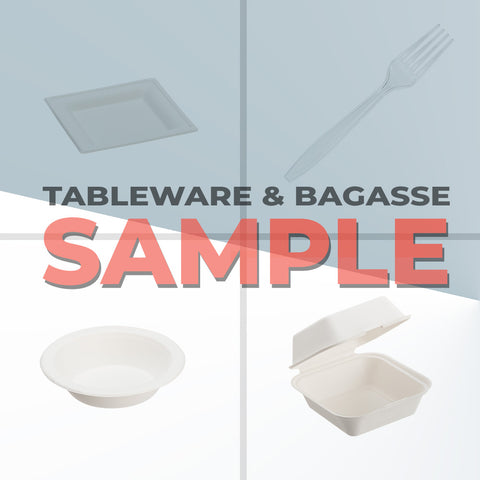 Bagasse & Tableware Samples