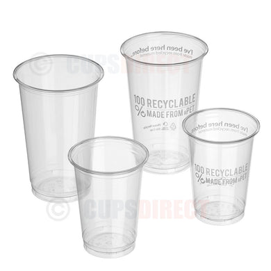 rPET - Pint, Half Pint - Sustainable Beer Cup Range